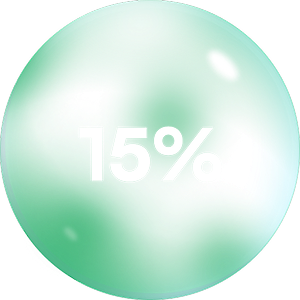 15% Bubble