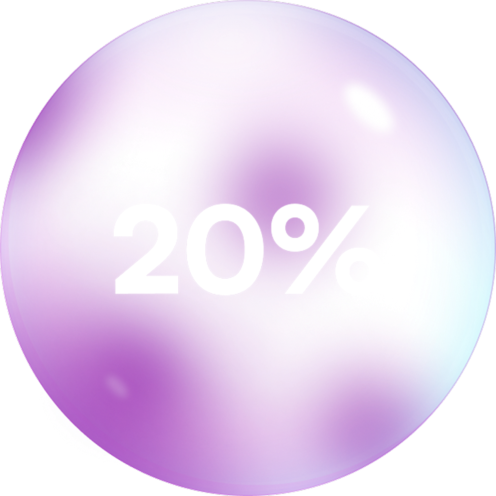 20% Bubble